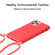iPhone 15 Pro Max Wheat Straw Material + TPU Phone Case with Lanyard - Red