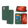 iPhone 15 Pro Max Woven Texture Stitching Magnetic Leather Phone Case - Green