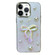 iPhone 15 Pro 3D Bow Pearl Love Flower TPU Phone Case - Pearl Bow