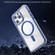 iPhone 15 Pro Acrylic Hybrid TPU Airbag Shockproof MagSafe Phone Case - Orange