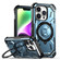 iPhone 15 Pro Armor Series Holder Phone Case - Blue