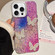 iPhone 15 Pro Butterflies Starry Sky Gradient IMD Phone Case - Colorful