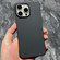 iPhone 15 Pro Carbon Fiber Frameless Cooling Phone Case - Black
