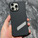 iPhone 15 Pro Carbon Fiber Frameless Cooling Phone Case - Silver