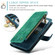 iPhone 15 Pro CaseMe C30 Multifunctional Leather Phone Case - Blue