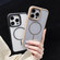 iPhone 15 Pro Chocolate Transparent MagSafe Shockproof Phone Case - Blue