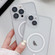 iPhone 15 Pro Clear PC MagSafe Phone Case with Lens Film - Transparent