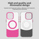 iPhone 15 Pro Color Blocking Series MagSafe Magnetic PC Hybrid TPU Phone Case - Red