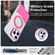 iPhone 15 Pro Color Blocking Series MagSafe Magnetic PC Hybrid TPU Phone Case - Red