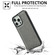 iPhone 15 Pro Cowhide Texture Back Cover Phone Case - Grey