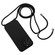 iPhone 15 Pro Crossbody Lanyard Liquid Silicone Case - Black