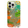 iPhone 15 Pro Double Sided IMD Full Coverage TPU Phone Case - Green Dinosaur Fox Tail