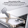 iPhone 15 Pro Frameless X-shaped Metal Phone Case - Grey