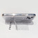 iPhone 15 Pro Glitter MagSafe Magnetic Phone Case with Stand - Transparent White