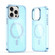 iPhone 15 Pro Glitter MagSafe Shockproof Phone Case - Blue