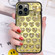 iPhone 15 Pro Love Hearts Diamond Mirror TPU Phone Case - Gold