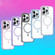 iPhone 15 Pro MagSafe Magnetic Clear Phone Case - Black