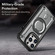 iPhone 15 Pro MagSafe PC Phone Case with Lens Holder - Grey