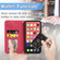 iPhone 15 Pro Retro Skin Feel Magnetic Flip Leather Phone Case - Red