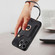 iPhone 15 Pro Retro Skin-feel Ring Multi-card Wallet Phone Case - Black