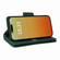 iPhone 15 Pro Rivet Buckle 9 Cards Three Fold Leather Phone Case - Green