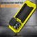 iPhone 15 Pro R-JUST Sliding Camera IP54 Life Waterproof Holder Phone Case - Yellow