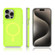 iPhone 15 Pro Shockproof MagSafe Armor PC Hybrid TPU Phone Case - Fluorescent Green+Gray