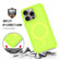 iPhone 15 Pro Shockproof MagSafe Armor PC Hybrid TPU Phone Case - Fluorescent Green+Gray