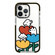 iPhone 15 Pro Simple Illustration Pattern Full Coverage Phone Case - Puppy D