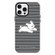 iPhone 15 Pro Skin Feeling Jelly TPU Hybrid PC Phone Case - Running Puppy Black