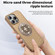 iPhone 15 Pro Skin Ripples MagSafe Holder Phone Case - Desert Gold