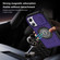 iPhone 15 Pro Sliding Camshield TPU Hybrid PC Magnetic Holder Phone Case - Purple