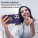 iPhone 15 Pro Sliding Camshield TPU Hybrid PC Magnetic Holder Phone Case - Purple