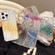 iPhone 15 Pro Starry Sky Gradient IMD Phone Case - Blue