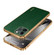iPhone 15 Pro SULADA TPU + Litchi Texture Leather Phone Case - Green