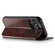 iPhone 15 Pro Suteni J05 Leather Magnetic MagSafe Phone Case - Brown