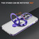 iPhone 15 Pro Two Color TPU Hybrid Acrylic MagSafe Magnetic Holder Phone Case - Purple