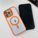 iPhone 15 Pro U1 Invisible Lens Holder Acrylic + TPU MagSafe Magnetic Phone Case - Sierra Blue