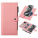 iPhone 15 Pro ViLi GBS-C Series MagSafe Magnetic RFID Leather Flip Phone Case - Pink