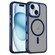 iPhone 15 Plus / 14 Plus Breathable Skin Feel Frosted MagSafe Magnetic Phone Case - Dark Blue