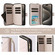 iPhone 15 Plus / 14 Plus Crossbody Rhombic Zipper Tower Buckle Leather Phone Case with Lanyard - Beige