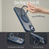 iPhone 15 Plus 360-degree Rotating MagSafe Magnetic Holder Phone Case - Navy Blue