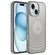 iPhone 15 Plus Acrylic Skin Feel Corrugated Phone Case - Grey