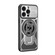 iPhone 15 Plus Armor Rotating Holder MagSafe Phone Case - Grey