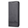 iPhone 15 Plus AZNS Magnetic Calf Texture Leather Phone Case - Black