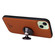 iPhone 15 Plus BETOPNICE BN-005 2 in 1 Detachable Imitate Genuine Leather Phone Case - Brown