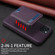 iPhone 15 Plus BETOPNICE Vertical Flip Detachable MagSafe Wallet Phone Case - Purple