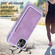 iPhone 15 Plus BF28 Frosted Card Bag Phone Case with Holder - Purple