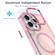 iPhone 15 Plus Bright Shadow Magsafe Discoloration Phone Case - Pink