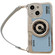 iPhone 15 Plus Camera Style Phone Case - Sky Blue